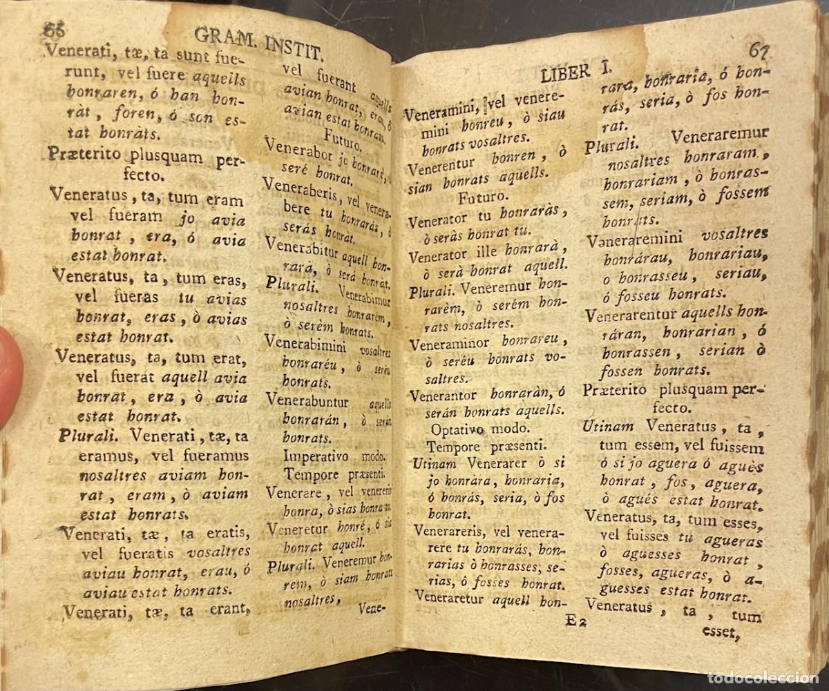 Libros antiguos: Grammaticarum Institutionum. Antonio de Nebrija - Foto 4