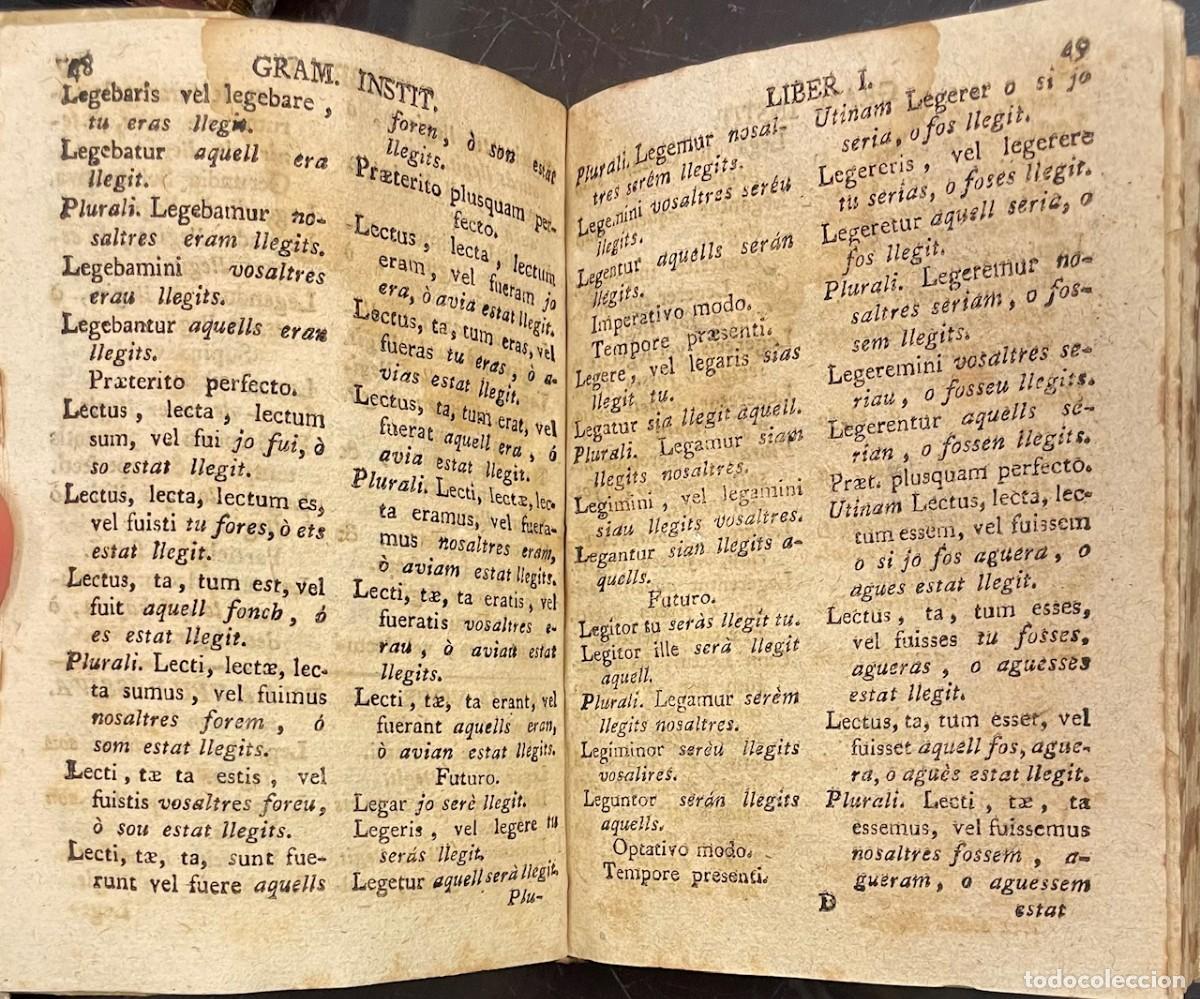 Libros antiguos: Grammaticarum Institutionum. Antonio de Nebrija - Foto 5
