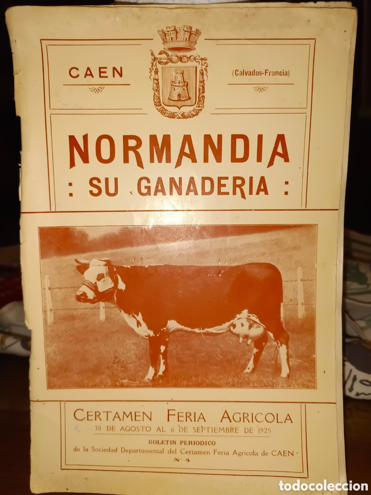Libros antiguos: Normand&iacute;a su ganader&iacute;a - Foto 1