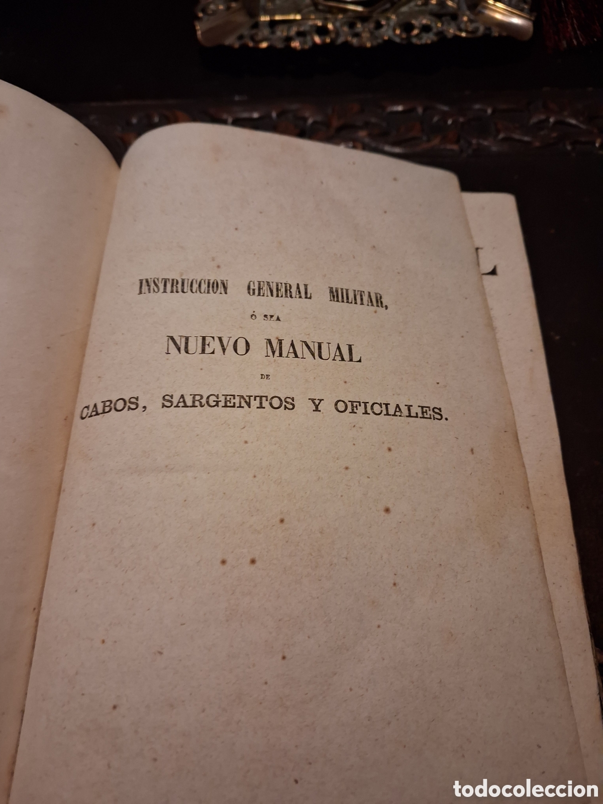 Libros antiguos: Manual Instruccion General Militar - Foto 1