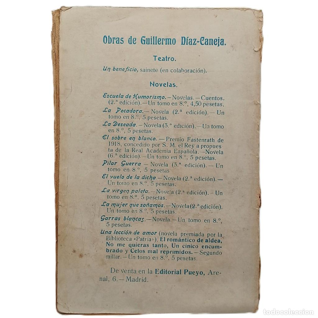 Libros antiguos: UNA LECCI&Oacute;N DE AMOR. D&iacute;az Caneja, Guillermo - Foto 2
