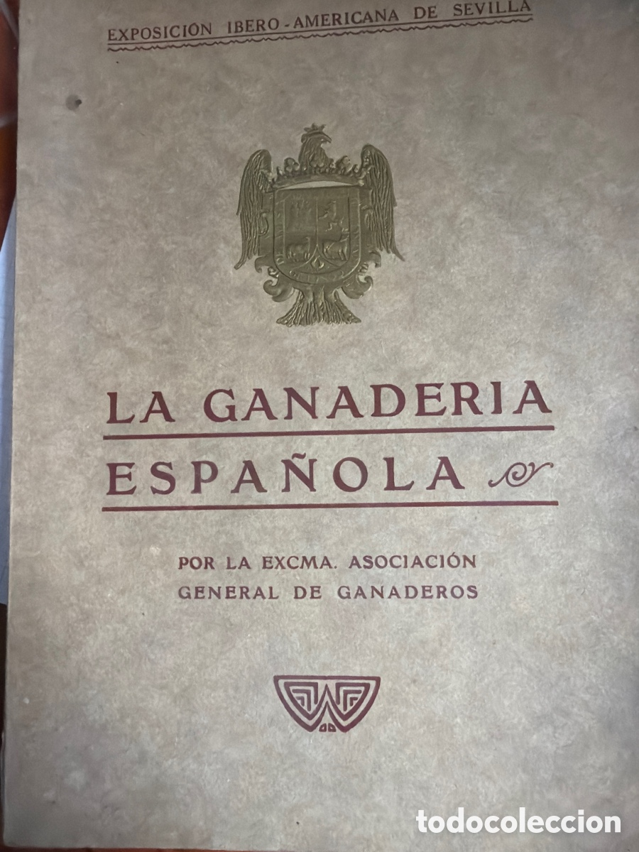 Libros antiguos: La ganader&iacute;a espa&ntilde;ola - Foto 1