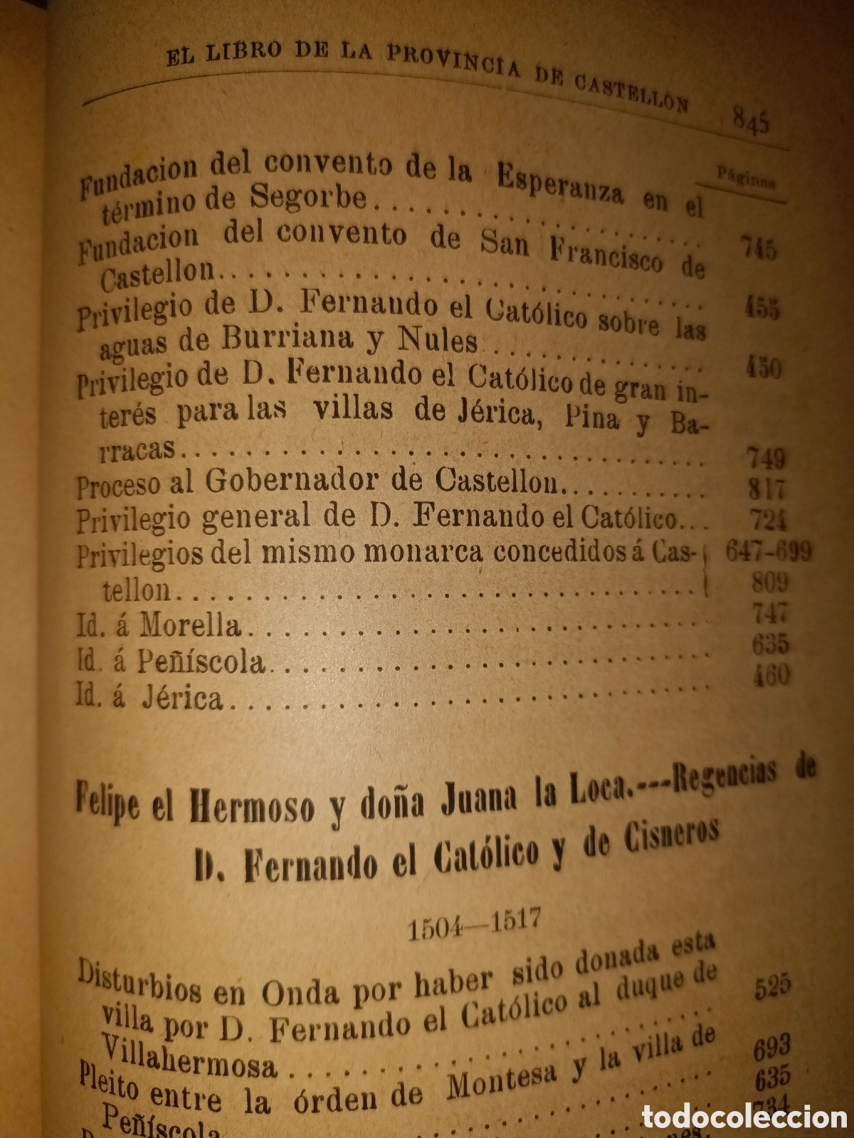 Libros antiguos: El Libro de la Provincia de Castell&oacute;n A&ntilde;o 1892 - Foto 8