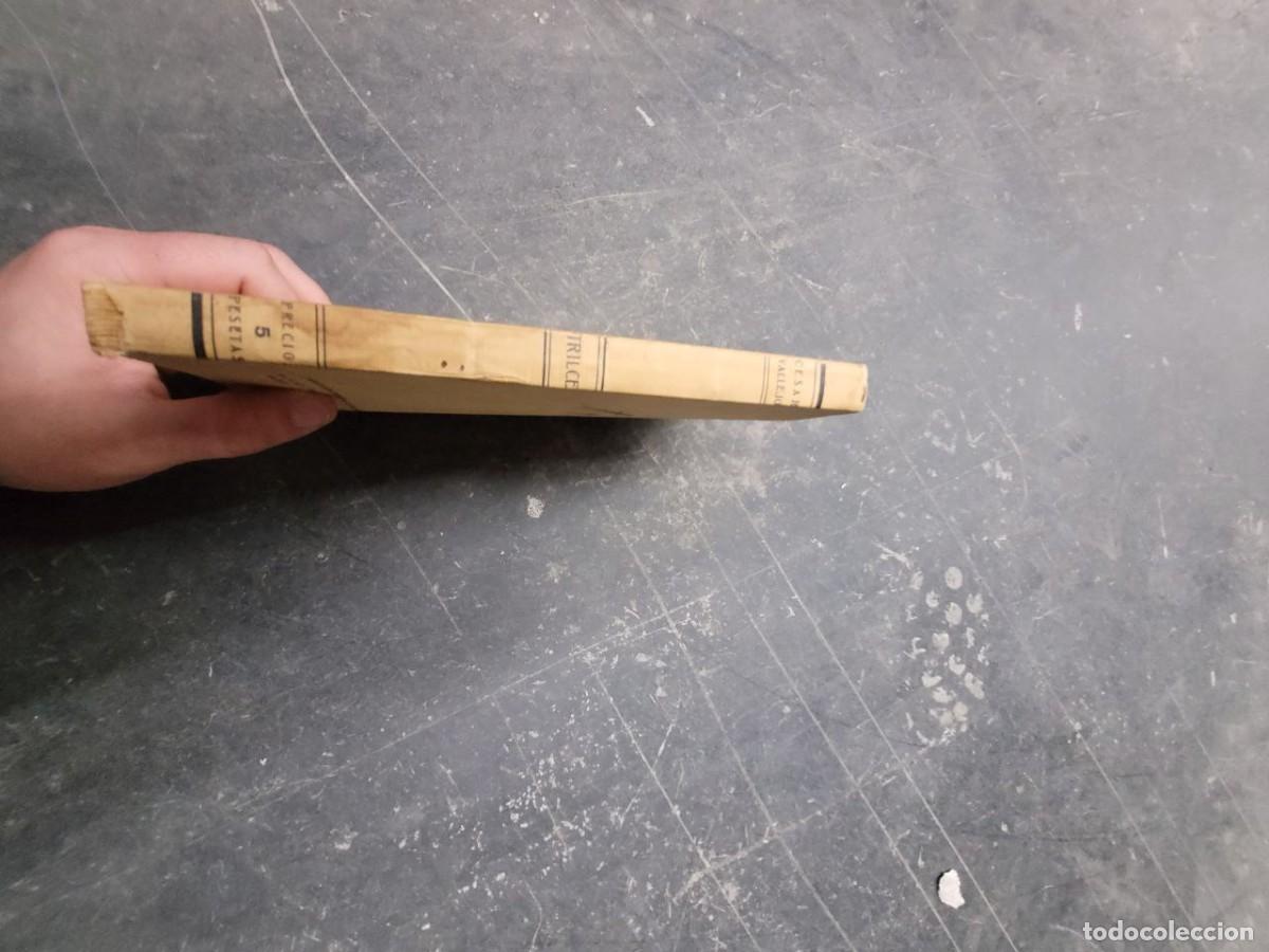 Libros antiguos: Trilce. Cesar Vallejo. 2 EDICION - Foto 2