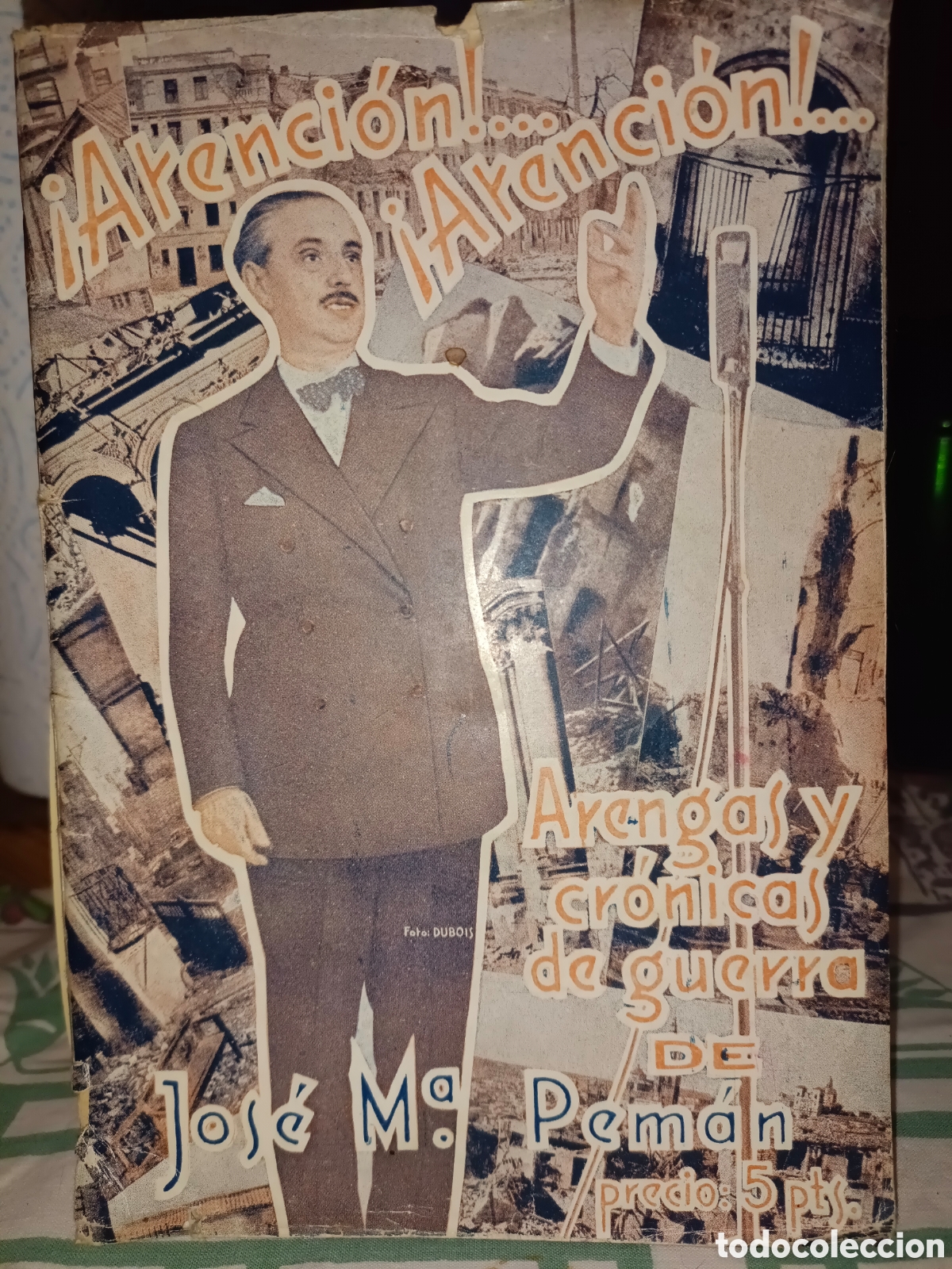 Libros antiguos: Arengas y Cr&oacute;nicas de Guerra - Foto 1