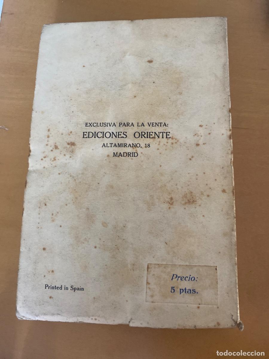 Libros antiguos: AMOR CONVENIENCIA EUGENESIA GREGORIO MARA&Ntilde;ON - Foto 5