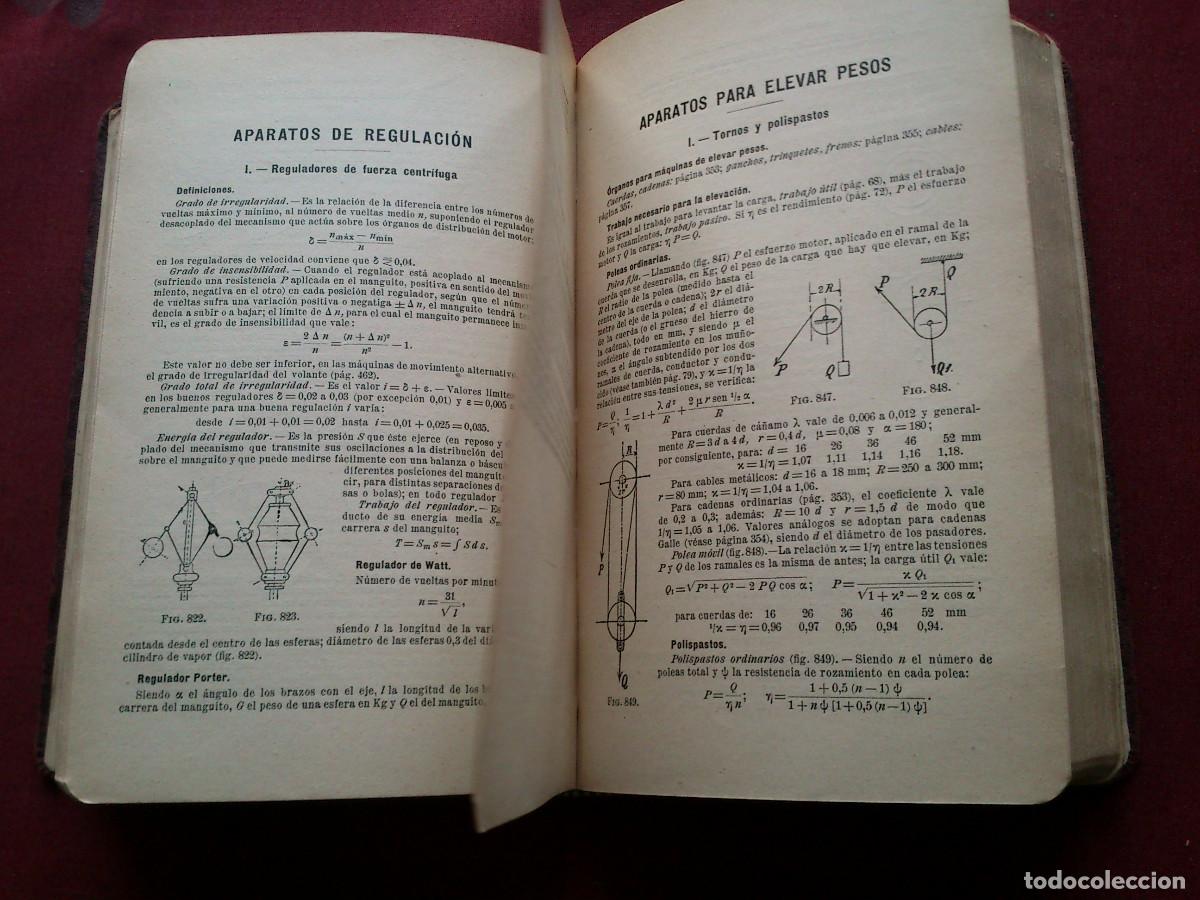 Libros antiguos: Egidio Garuffa-Formulario del Ingeniero-1923 - Foto 5