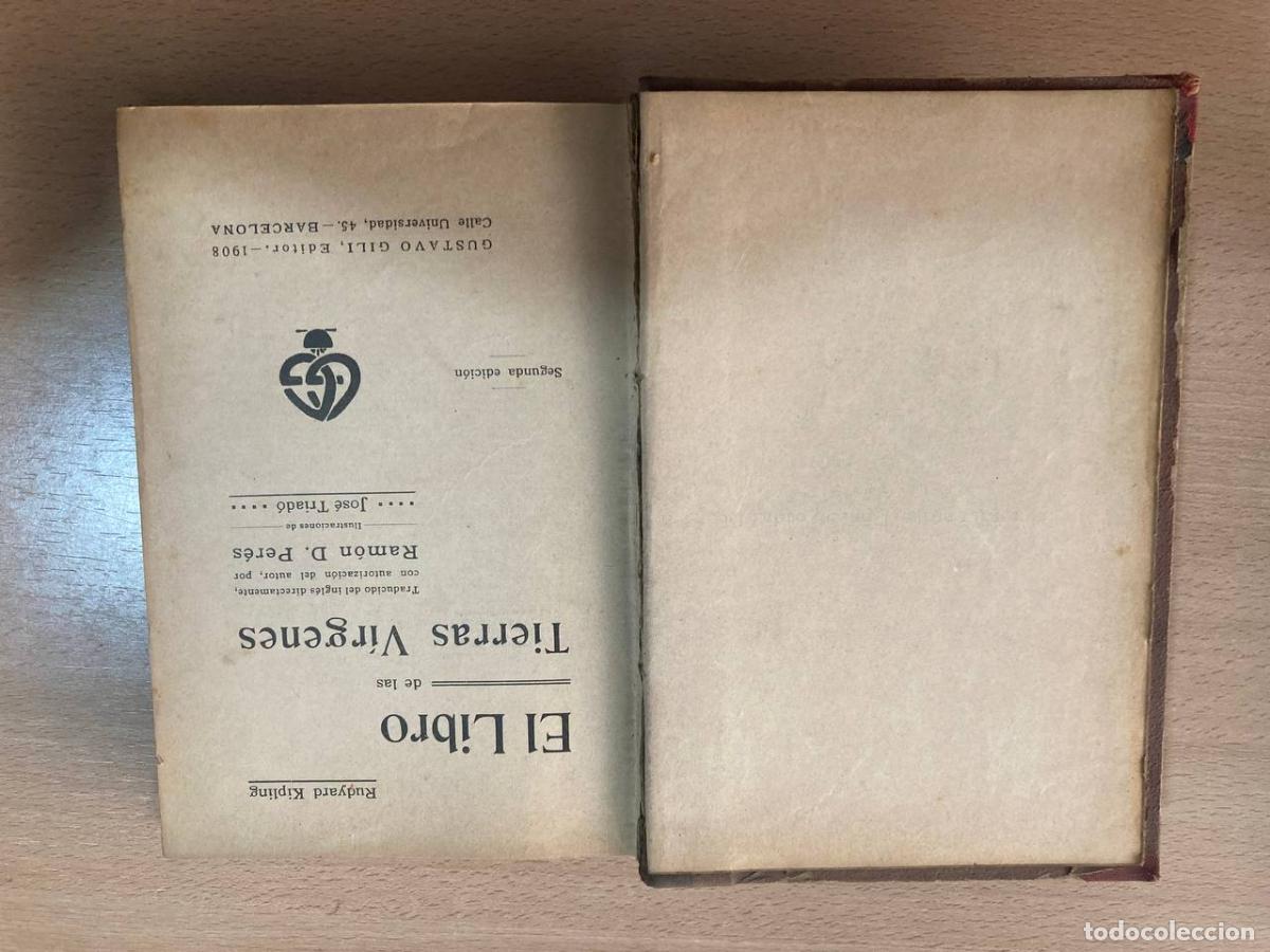 Libros antiguos: El libro de las Tierras V&iacute;rgenes. Ed. 1908 - Foto 1