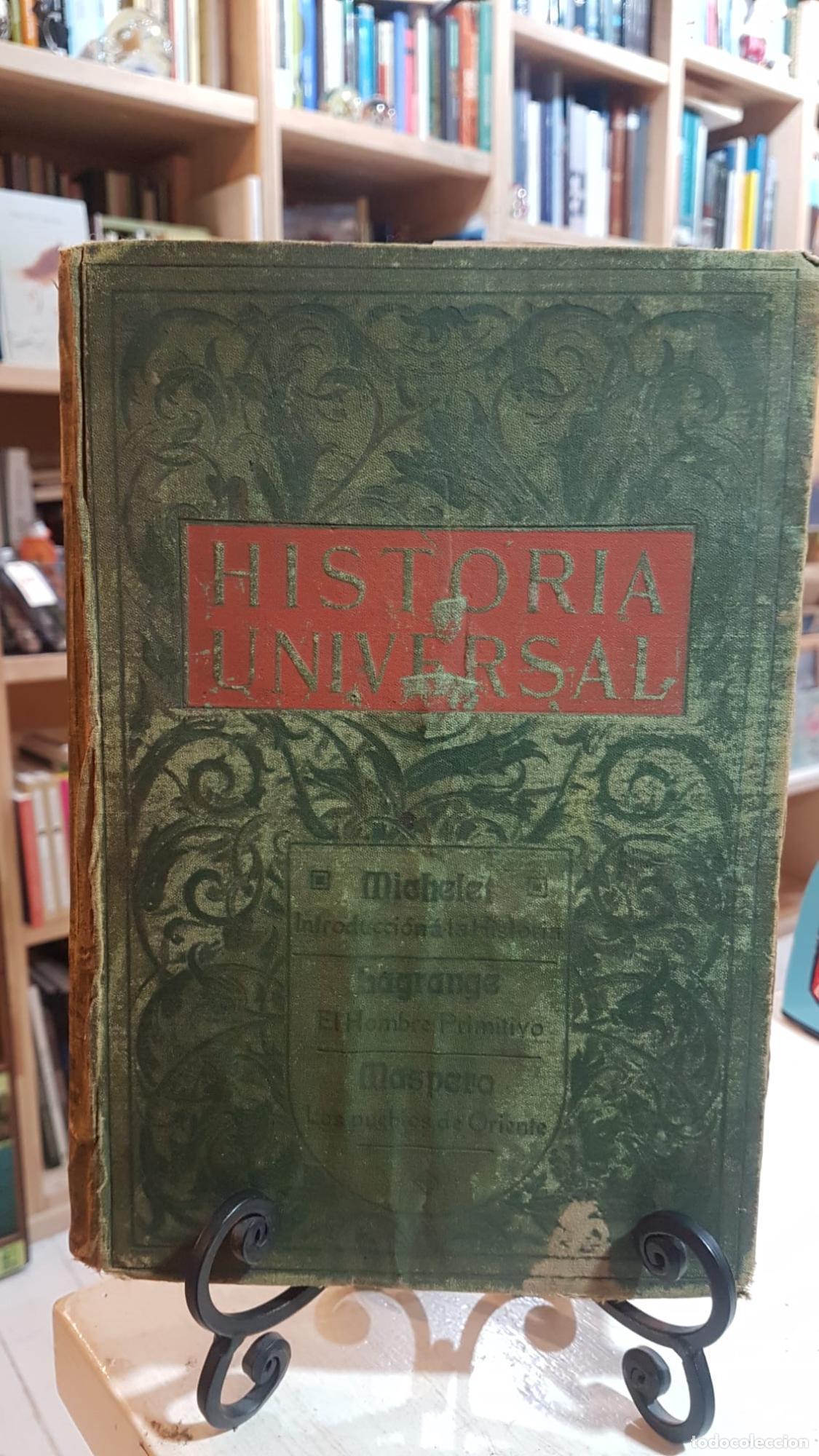 Libros antiguos: Historia Universal I - Michelet - Michelet - Foto 1