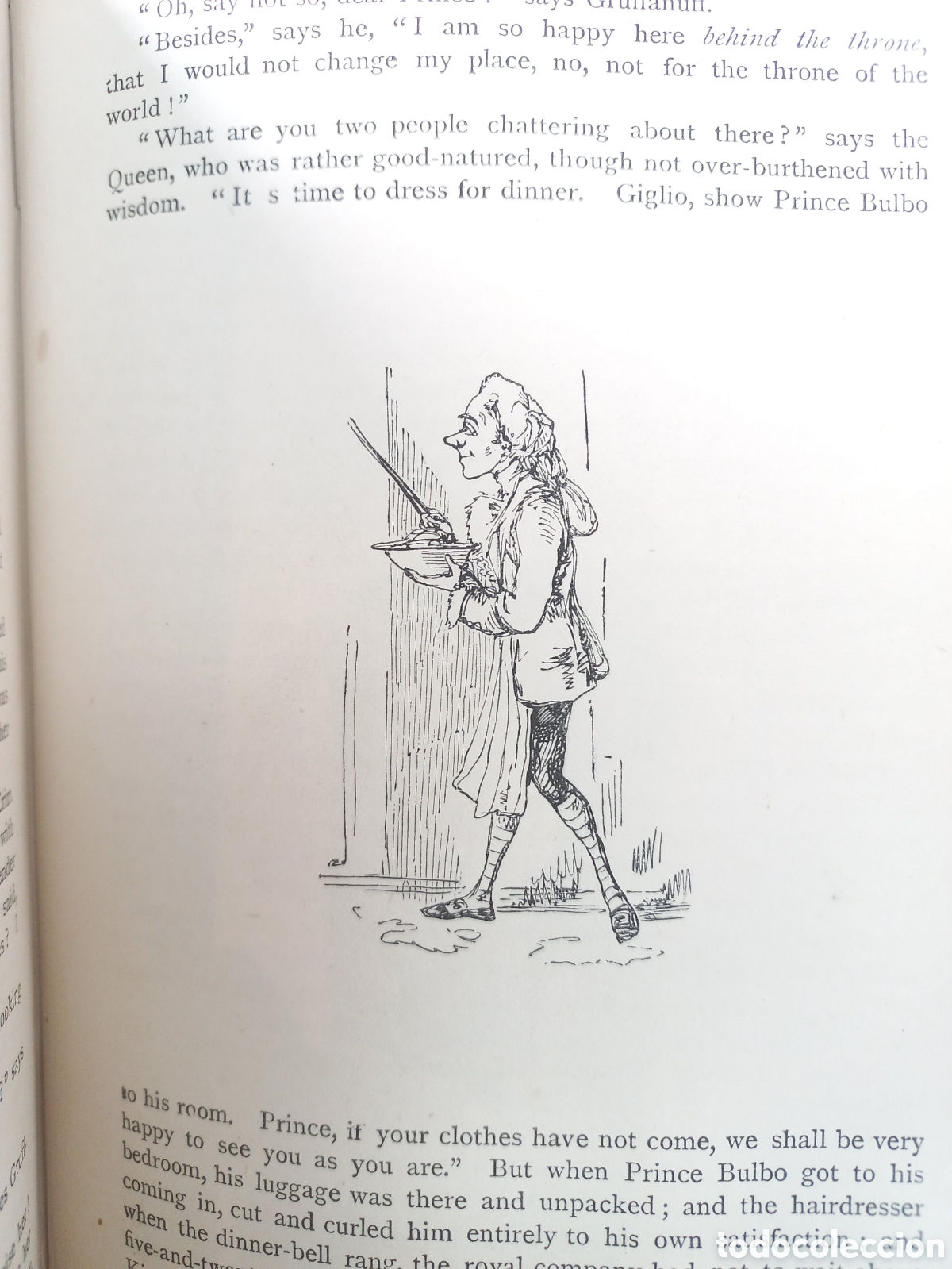 Libros antiguos: Ballads and the Rose and the Ring. Thackeray. Smith, Elder & Co, 1891. - Foto 7