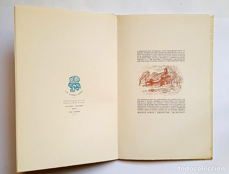 Libros antiguos: Annabel Lee, Edgar A. Poe / Raoul Veroni - Foto 6