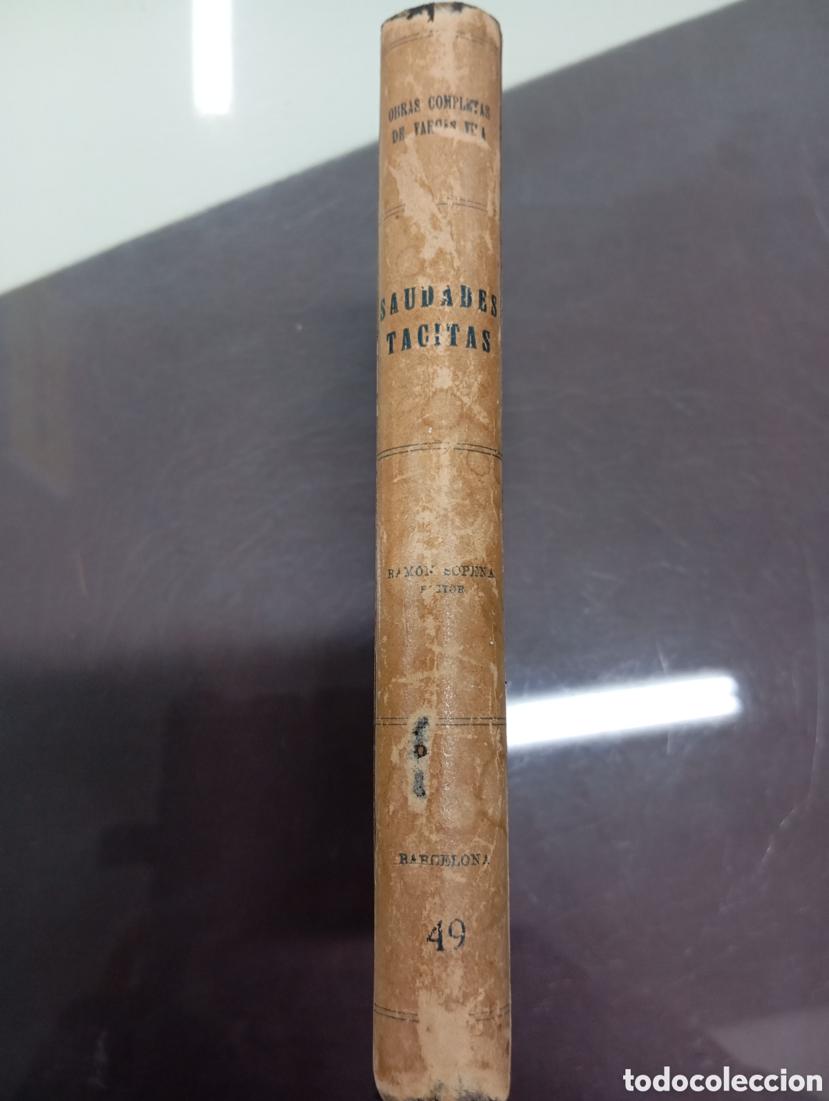 Libros antiguos: Saudades T&aacute;citas. Vargas Vila - Foto 6