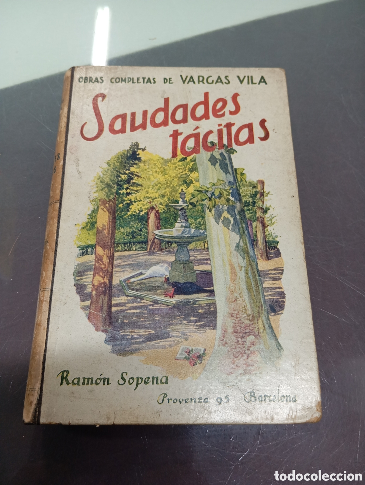 Libros antiguos: Saudades T&aacute;citas. Vargas Vila - Foto 1