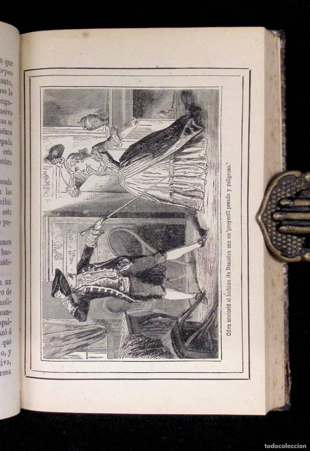 Libros antiguos: EL COLLAR DE LA REINA. - DUMAS, A. 1870. 2 TOMOS. - Foto 4