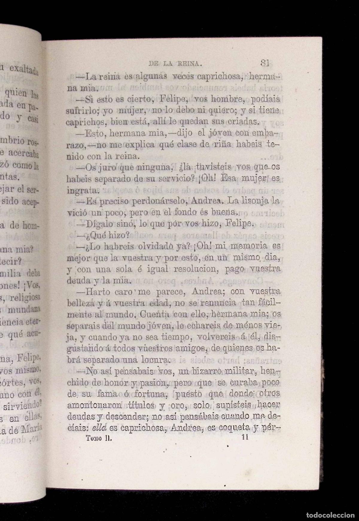 Libros antiguos: EL COLLAR DE LA REINA. - DUMAS, A. 1870. 2 TOMOS. - Foto 6