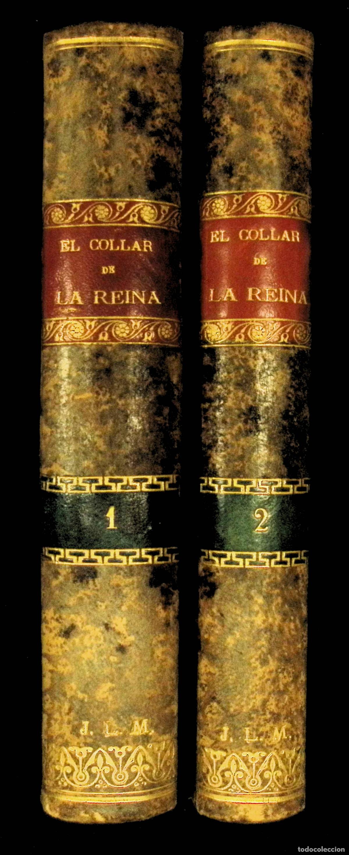 Libros antiguos: EL COLLAR DE LA REINA. - DUMAS, A. 1870. 2 TOMOS. - Foto 1