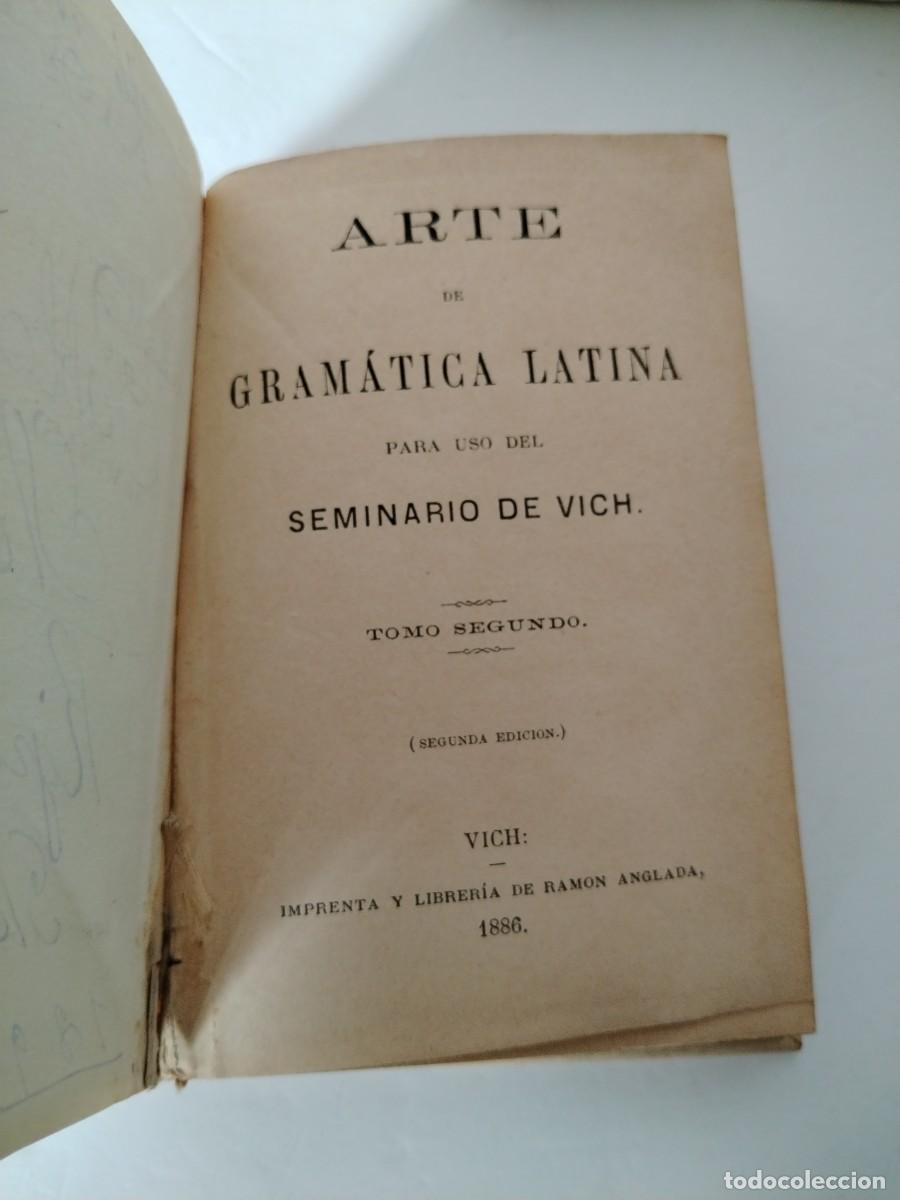 Libros antiguos: Arte de Gr&aacute;matica latina - Foto 1