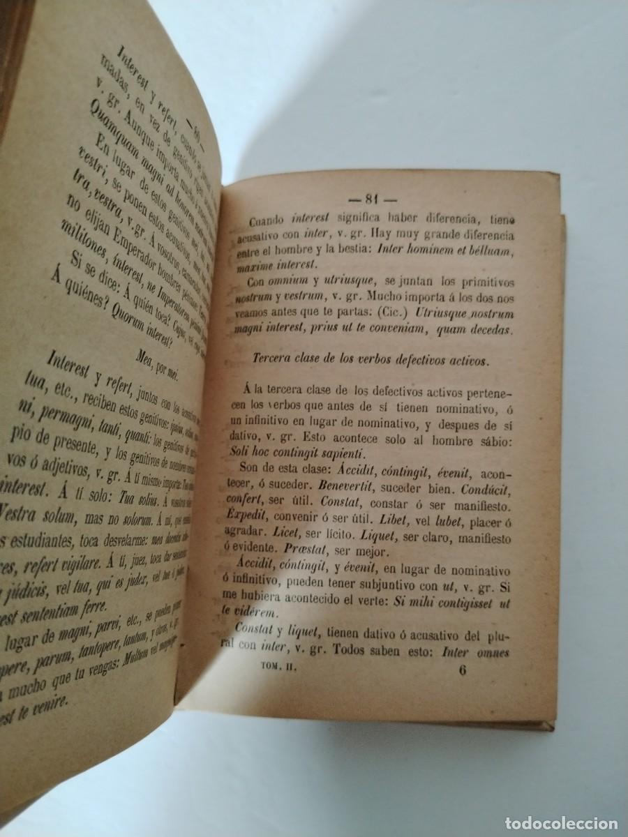 Libros antiguos: Arte de Gr&aacute;matica latina - Foto 6