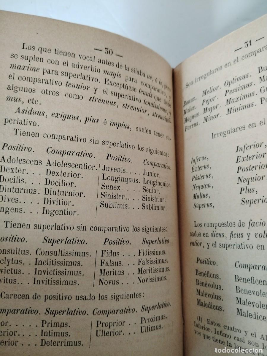Libros antiguos: Arte de Gr&aacute;matica latina - Foto 11