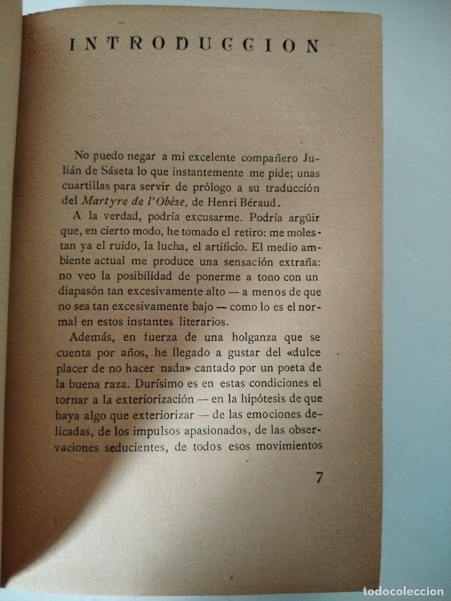 Libros antiguos: El martirio del obeso - Foto 8