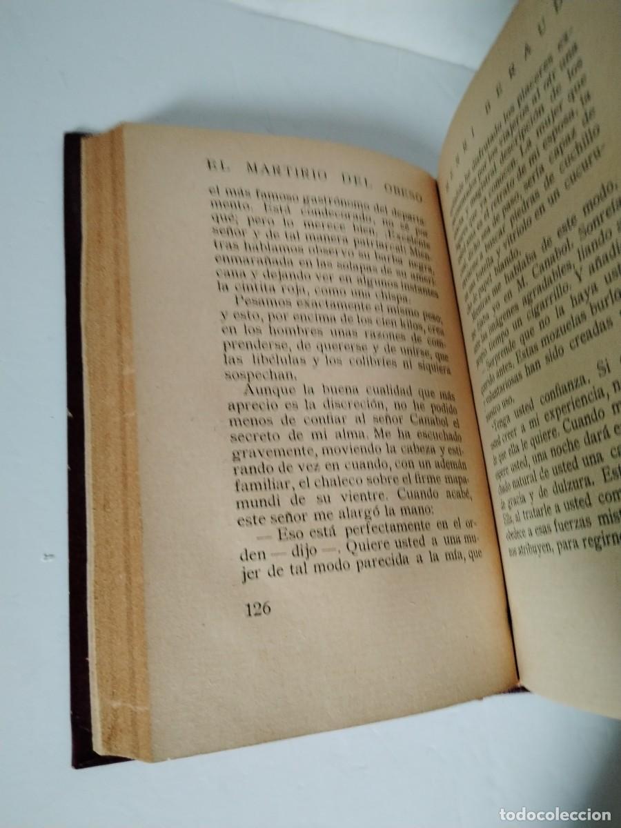 Libros antiguos: El martirio del obeso - Foto 9