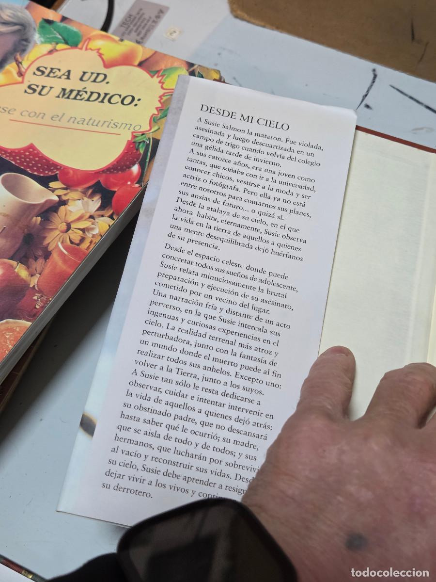 Libros antiguos: libro alice sebold desde mi cielo - Foto 3