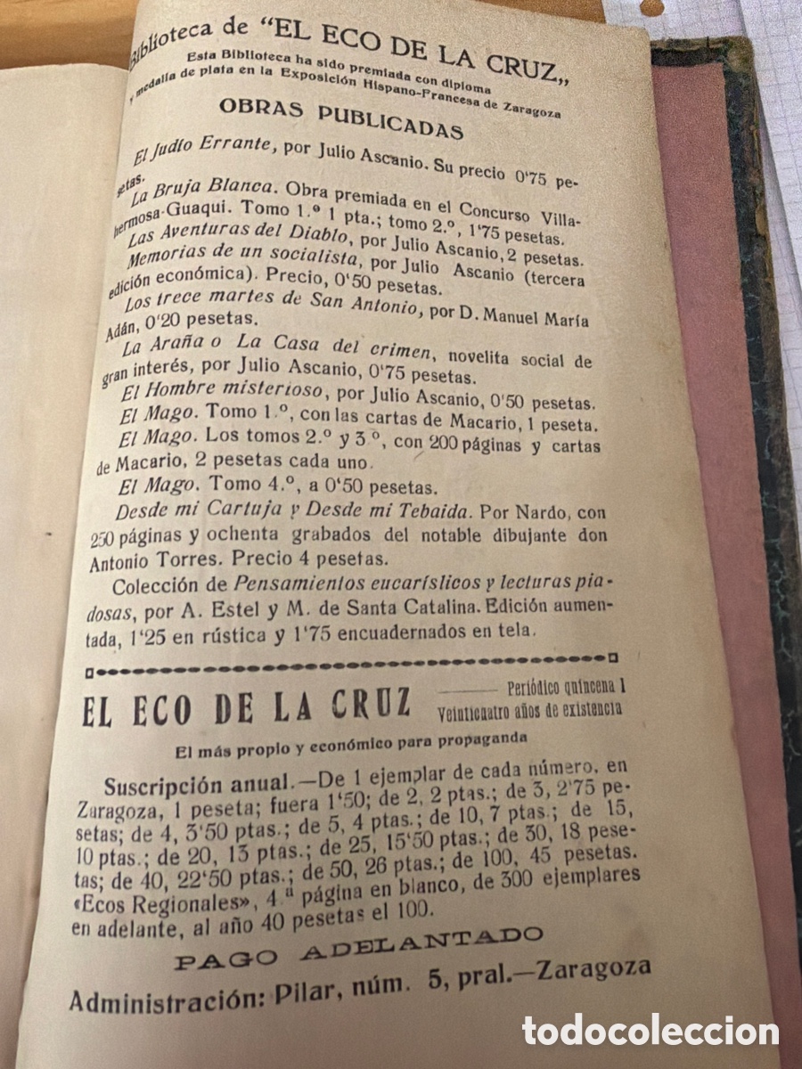 Libros antiguos: La bruja blanca cuarta edici&oacute;n - Foto 3