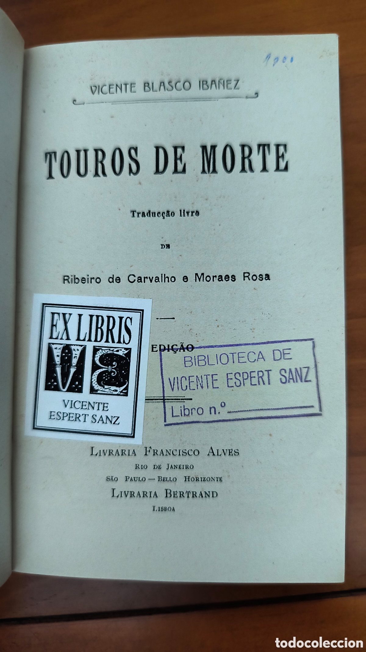 Libros antiguos: Libro raro de Vicente Blasco Ib&aacute;&ntilde;ez - Foto 5
