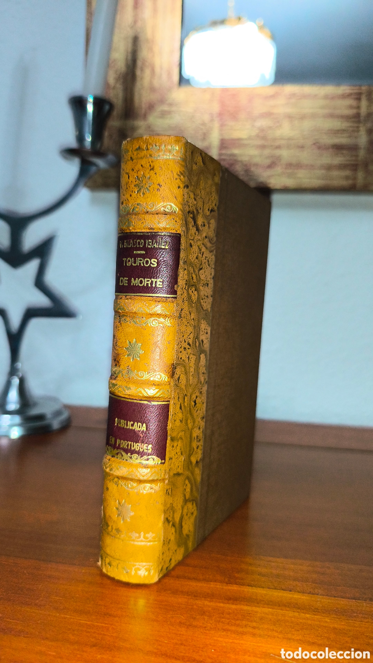 Libros antiguos: Libro raro de Vicente Blasco Ib&aacute;&ntilde;ez - Foto 1