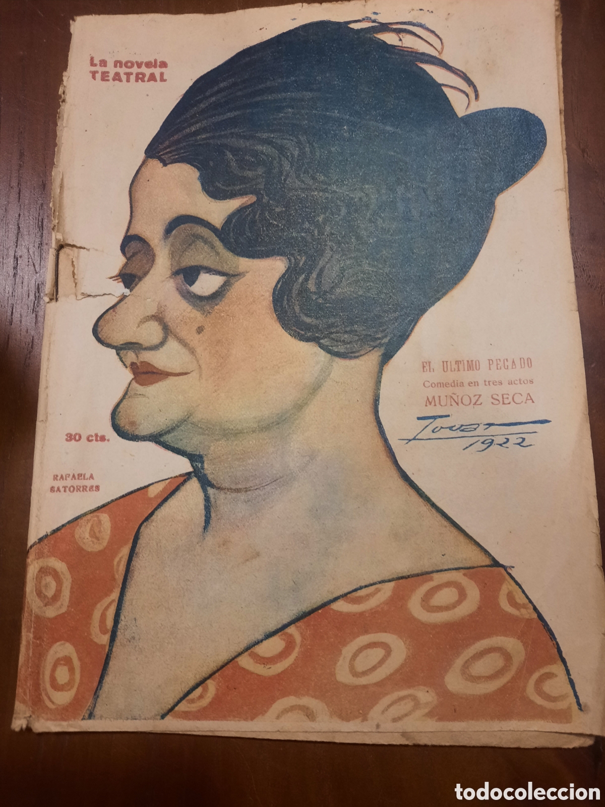 Libros antiguos: Novela teatral, Madrid m 1922 - Foto 1