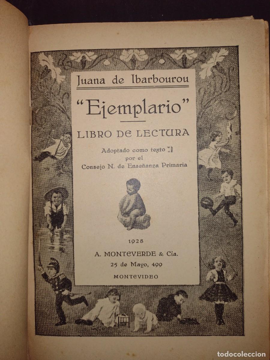 Libros antiguos: Ejemplario - Juana de Ibarbourou - 1928 - Foto 3