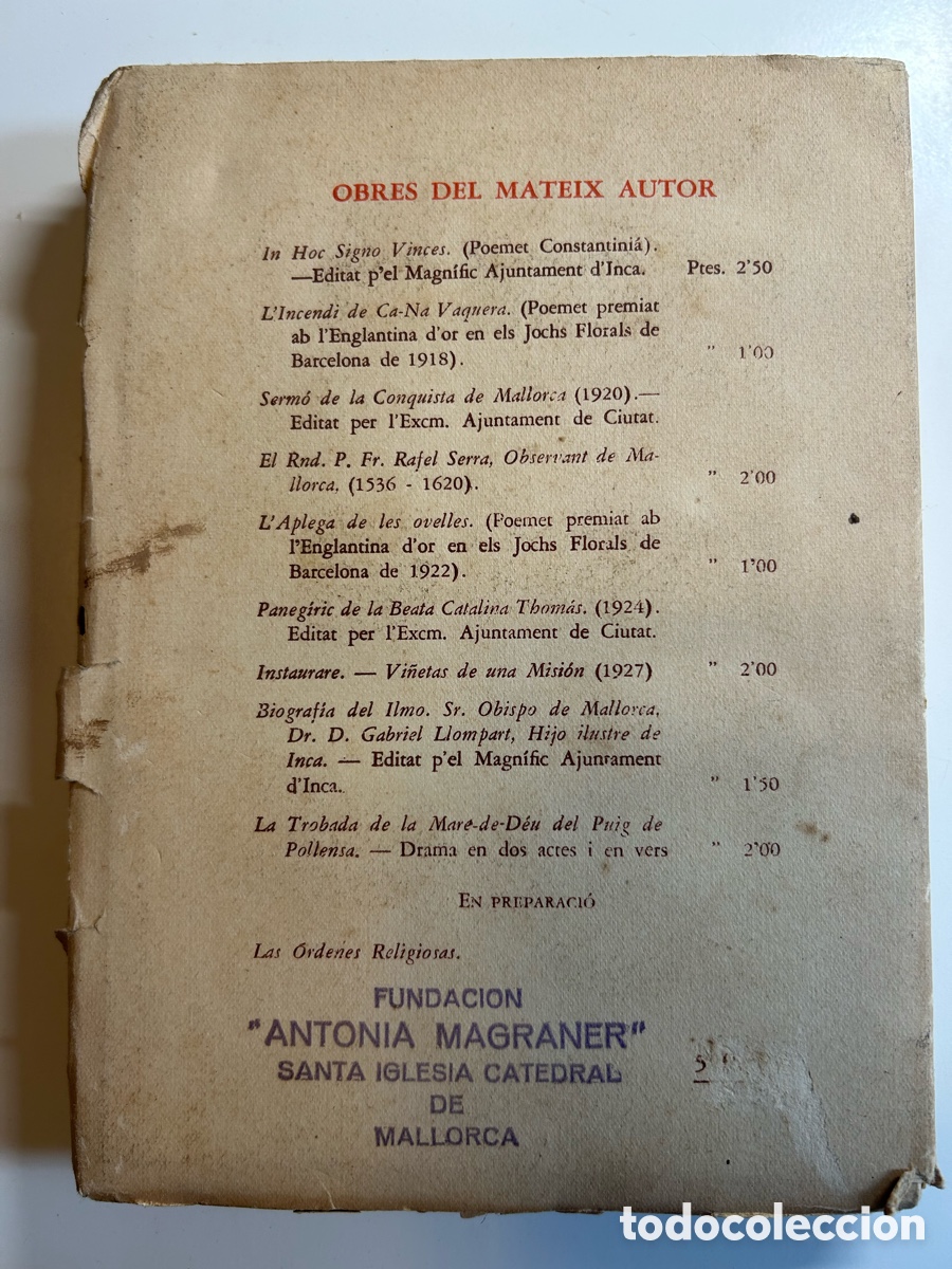Libros antiguos: Perfils de la Ciutat. Andreu Caimari, Pre. Mallorca, 1932 - Foto 4