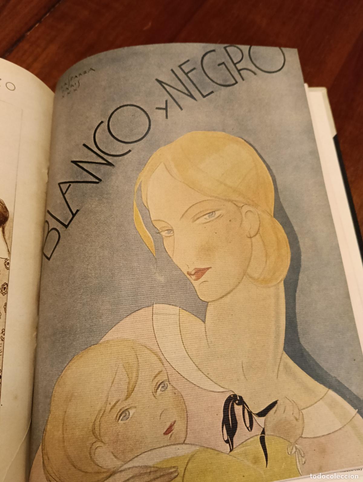 Libros antiguos: Blanco y negro encuadernado en un tomo - Foto 3