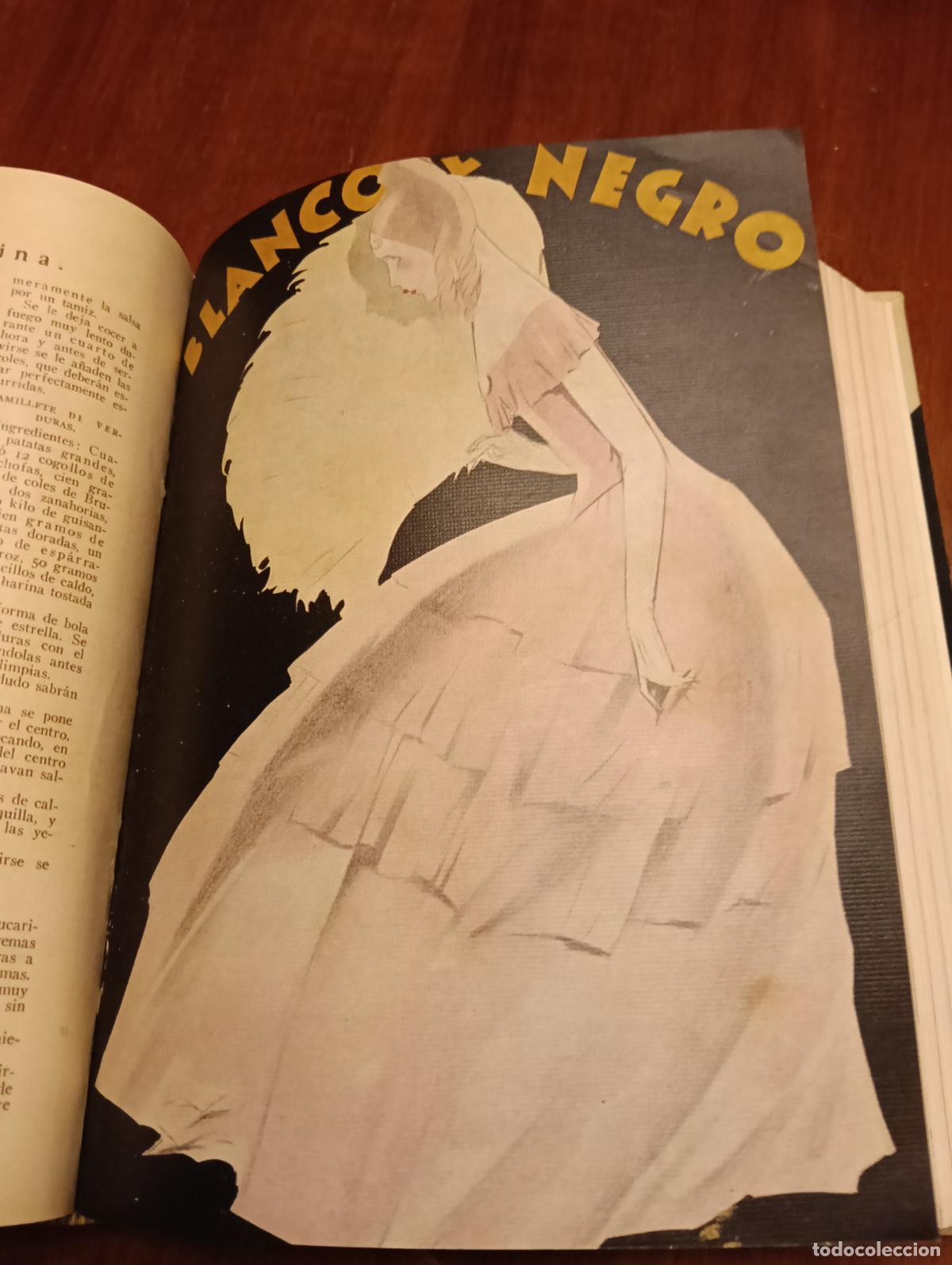 Libros antiguos: Blanco y negro encuadernado en un tomo - Foto 11