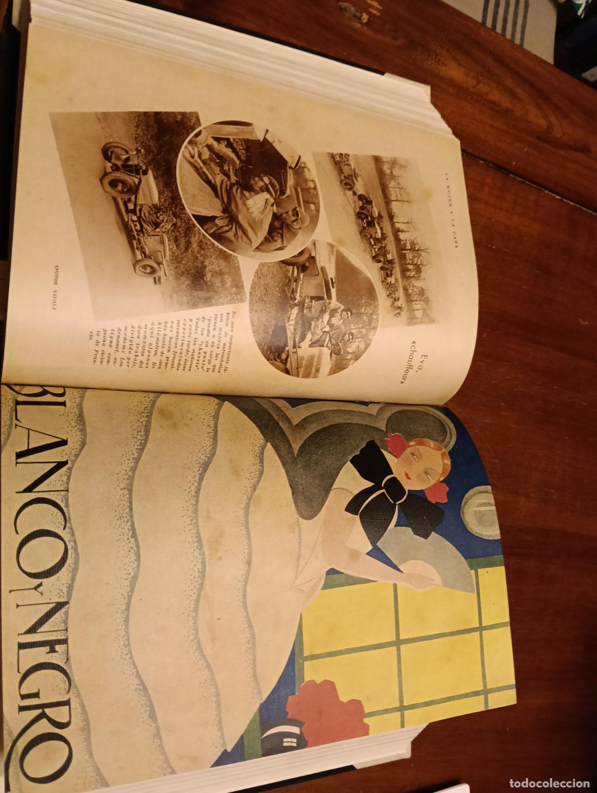 Libros antiguos: Blanco y negro encuadernado en un tomo - Foto 15