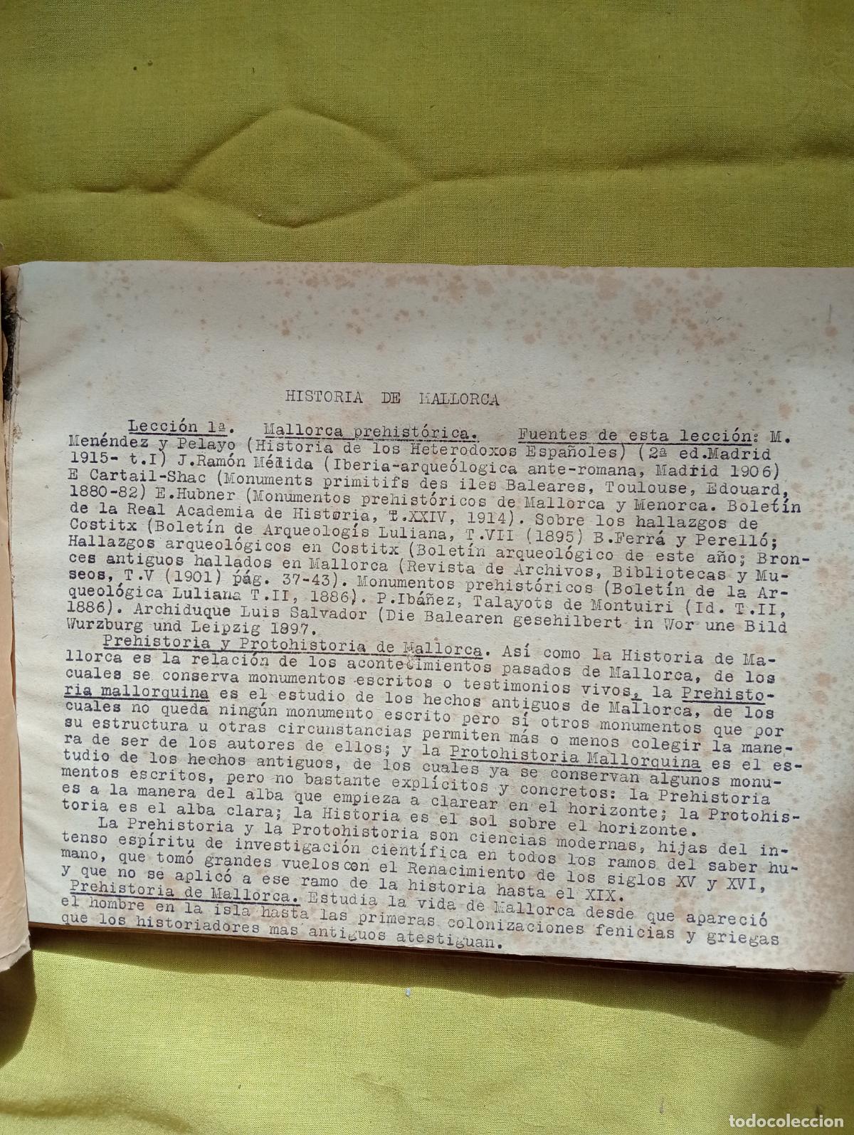 Libros antiguos: Historia de Mallorca - 1936 - Foto 3
