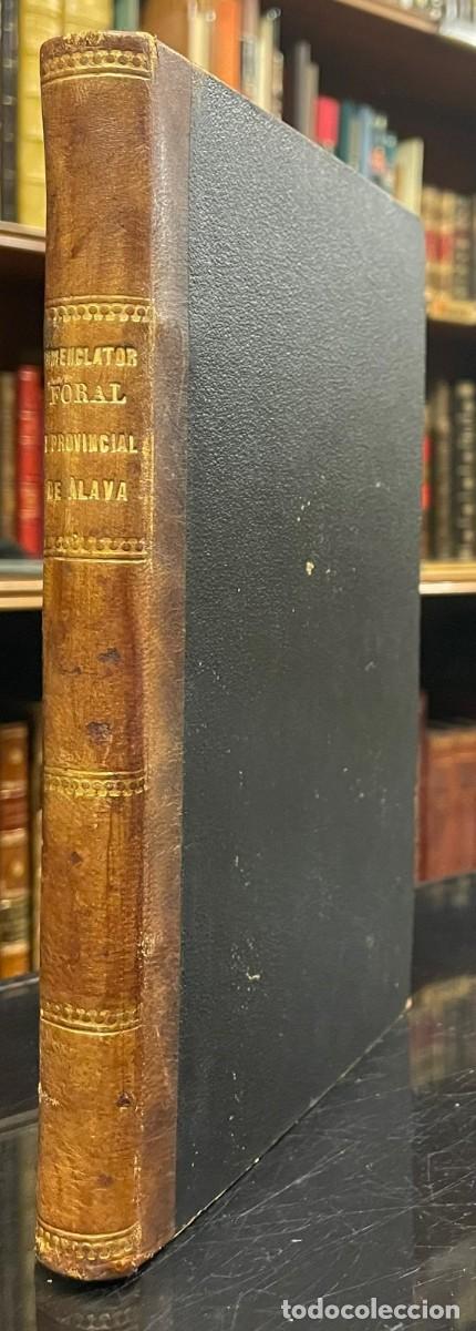 Old books: Nomenclator Foral y Provincial de &Aacute;lava / Disposiciones Provincias Vasco-Navarras