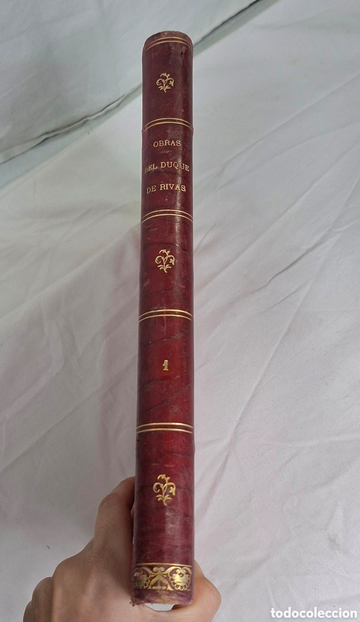 Libros antiguos: Obras Completas del Duque de Rivas, publicado en 1884. - Foto 5