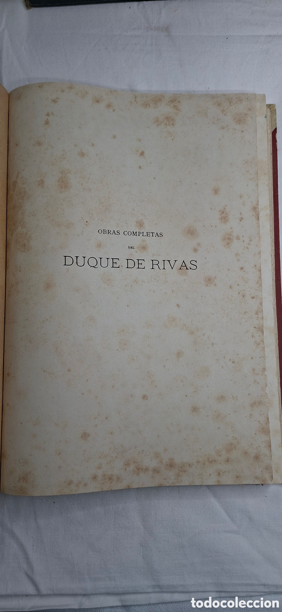 Libros antiguos: Obras Completas del Duque de Rivas, publicado en 1884. - Foto 6