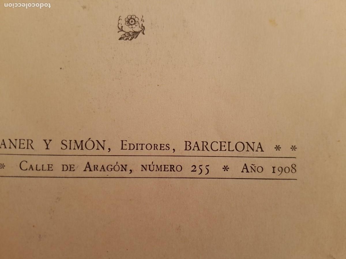 Libros antiguos: COLOMBA. PROSPERO MERIMEE. MONTANER Y SIMON 1908. - Foto 7