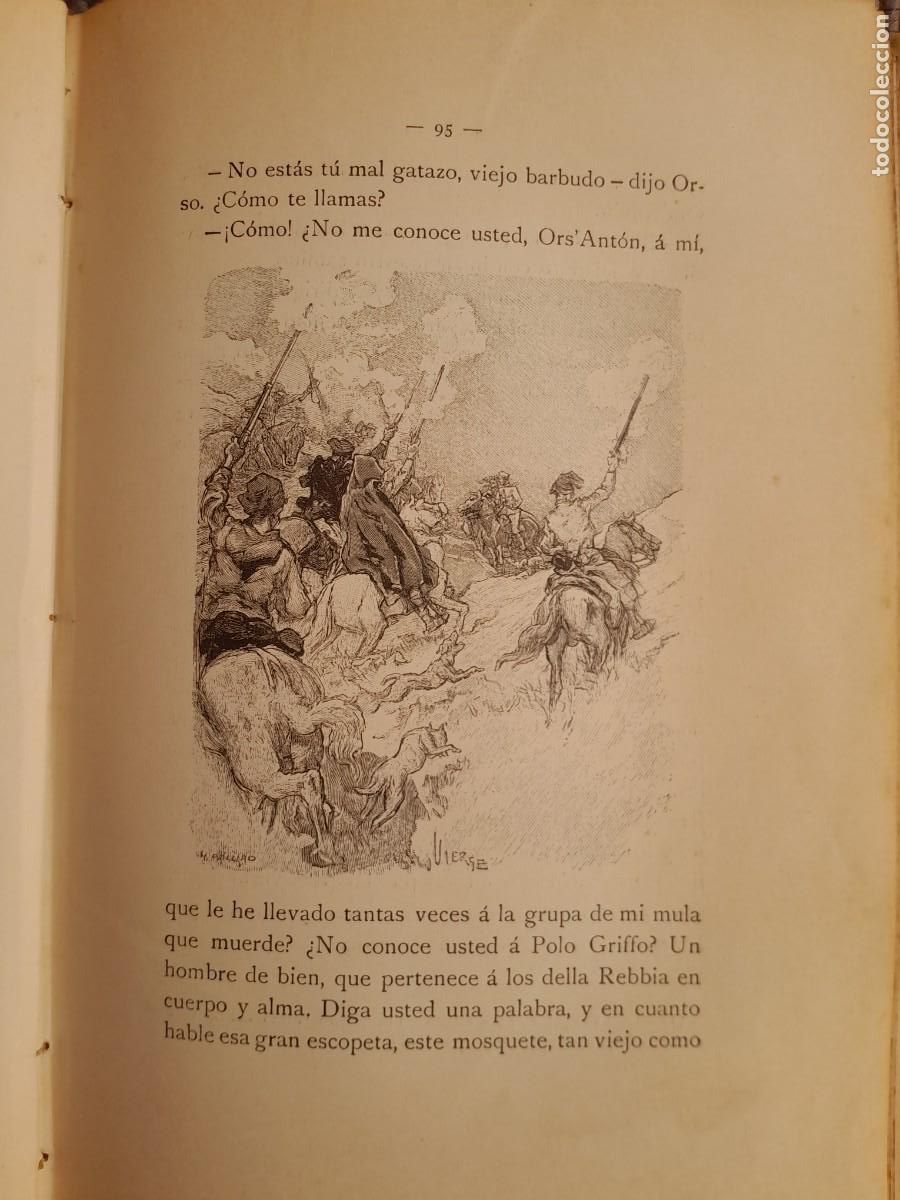 Libros antiguos: COLOMBA. PROSPERO MERIMEE. MONTANER Y SIMON 1908. - Foto 9