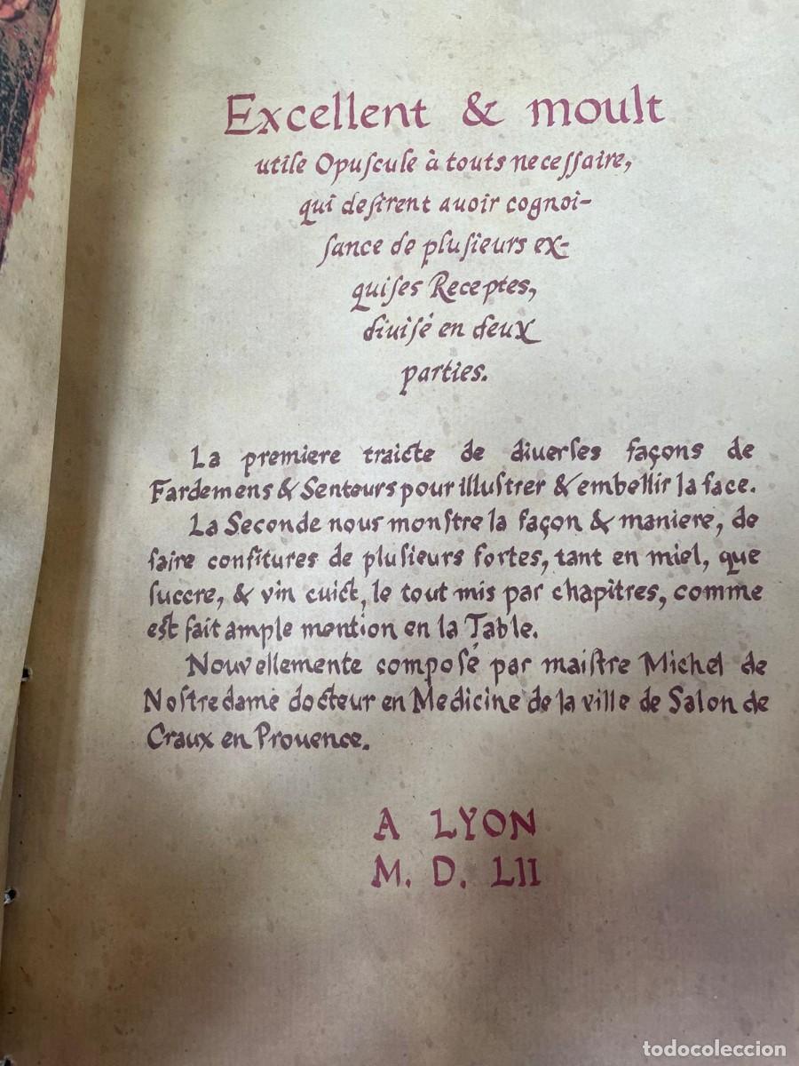 Libros antiguos: Tratado de la belleza y de las confituras - Foto 7