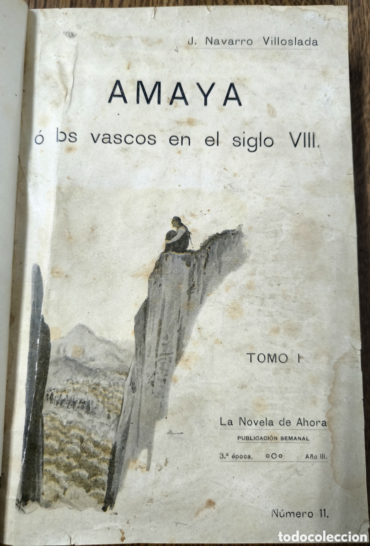 Libros antiguos: LIBRO AMAYA SIGLO VIII . 1879 - Foto 3