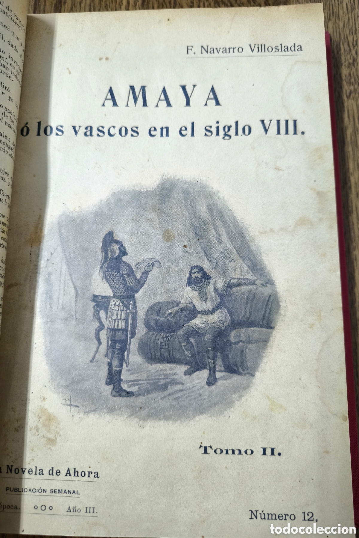 Libros antiguos: LIBRO AMAYA SIGLO VIII . 1879 - Foto 6