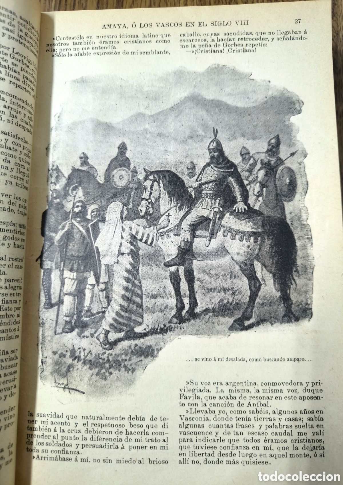 Libros antiguos: LIBRO AMAYA SIGLO VIII . 1879 - Foto 9