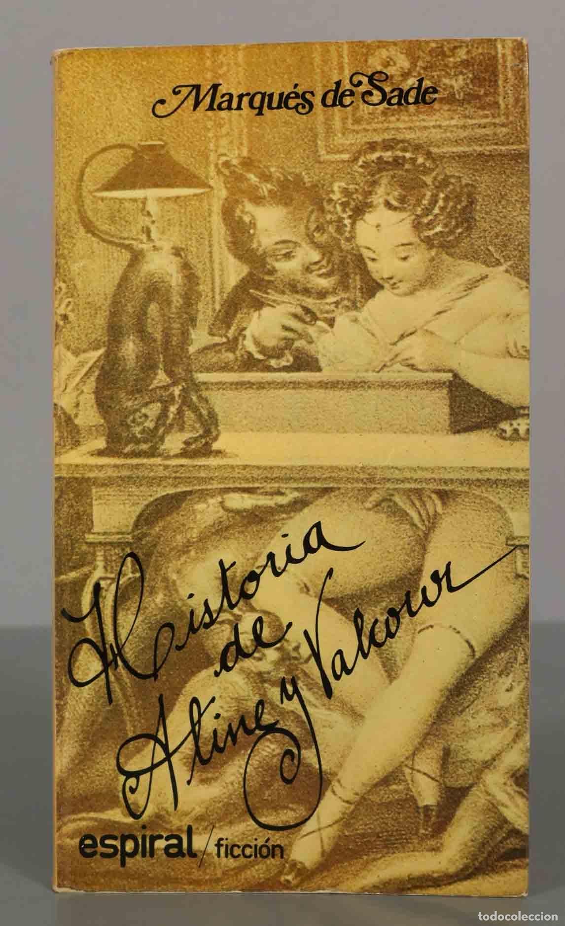 Libros antiguos: Marqu&eacute;s de Sade. Historia de Aline y Valcour. - Foto 1