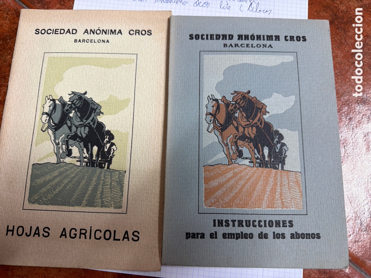 Libros antiguos: Sociedad an&oacute;nima Cros Barcelona - Foto 1