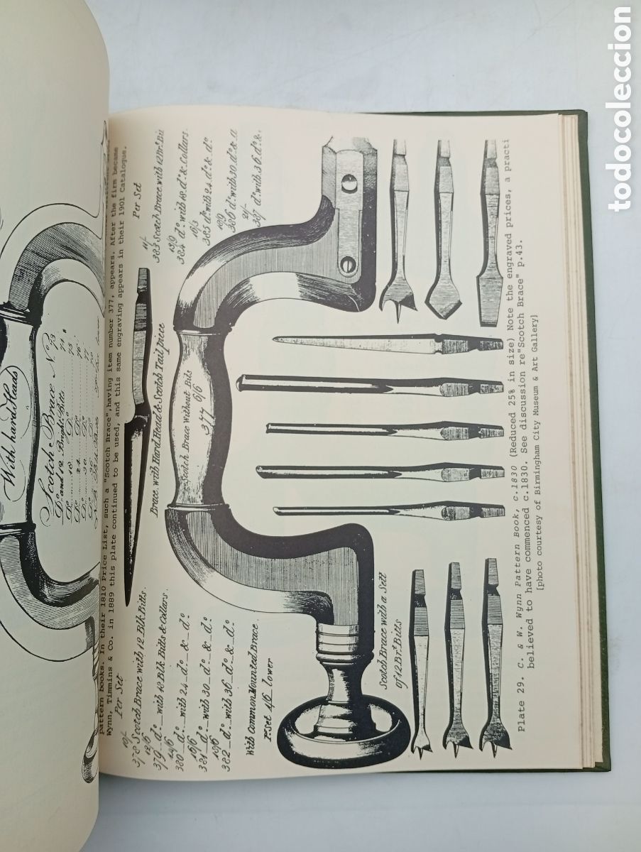 Libros antiguos: Tools for the trades and Crafts facs&iacute;mil - Foto 3