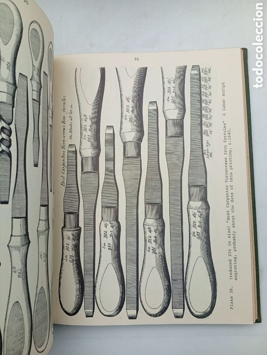 Libros antiguos: Tools for the trades and Crafts facs&iacute;mil - Foto 6