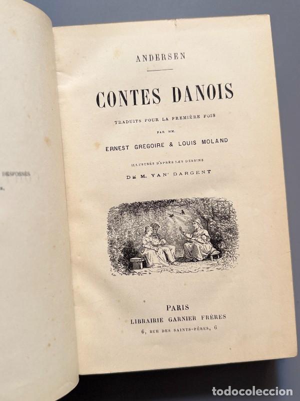 Libros antiguos: Contes danois, Andersen - Libraire Garnier Fr&egrave;res, ca. 1900 - Foto 2